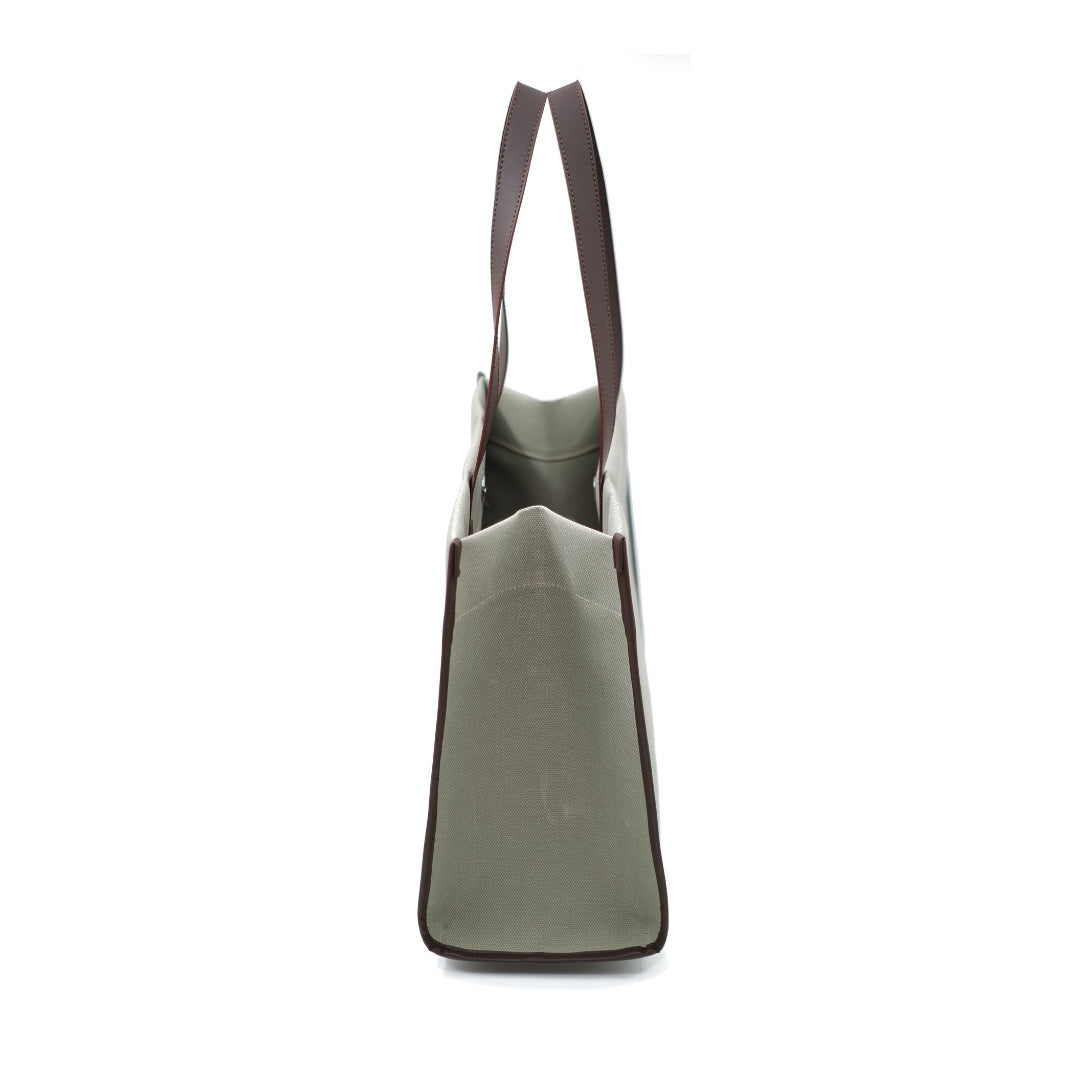 Kanvas Maxi Tote Çanta Mint