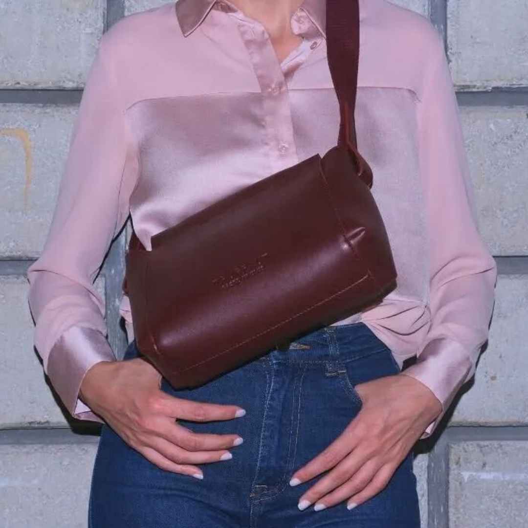 Kit Omuz Çantası Bordo