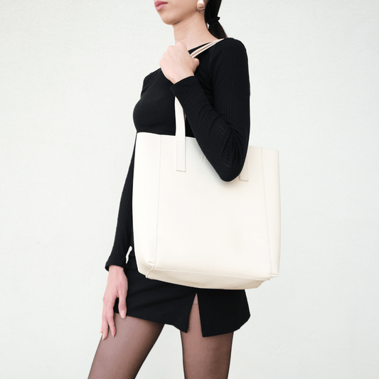 Agnes Tote Çanta Ekru - Truffaut Studio