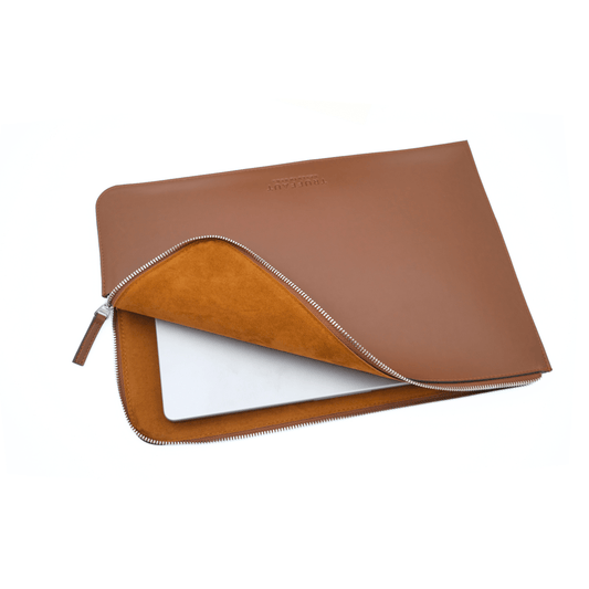 June 14 - 15 inç MacBook Kılıfı Taba - Truffaut Studio