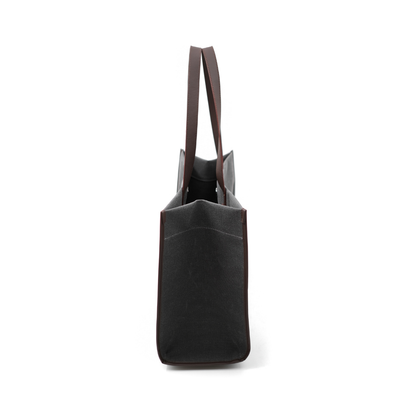 Kanvas Maxi Tote Çanta Antrasit