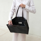 Kanvas Maxi Tote Çanta Antrasit