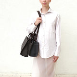 Kanvas Mini Tote Çanta Antrasit