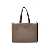 Kanvas Maxi Tote Çanta Kahve