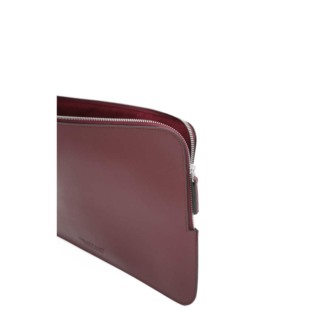 June 14 - 15 inç MacBook Kılıfı Bordo - Truffaut Studio
